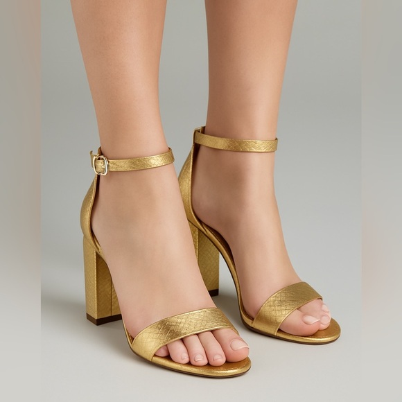 2439- Sam Edelman Yaro Sandals – Gold Color – Size 9.5M – NWT - Picture 1 of 10